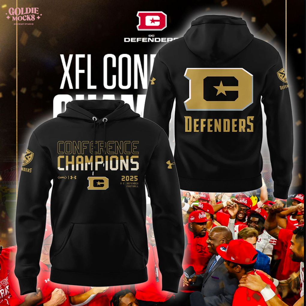 DC Defenders XFL Conference 2025 Champions T-Shirt DC Defenders XFL Conference 2025 Champions T-Shirt