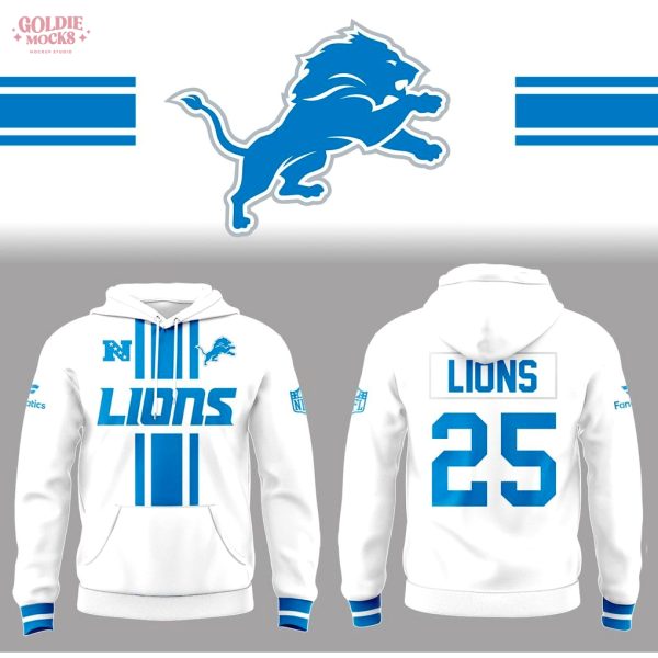 Detroit Lions Soccer 2025 New Hoodie