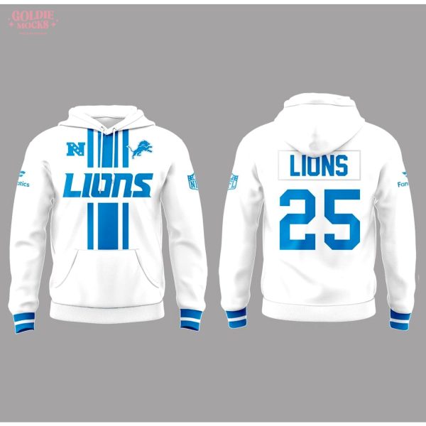 Detroit Lions Soccer 2025 New Hoodie