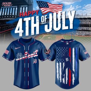 Detroit Tigers 4th of July 2025 Jersey