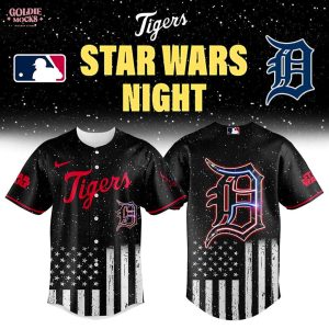 Detroit Tigers Celebrating Star War Night 2025 Special Jersey