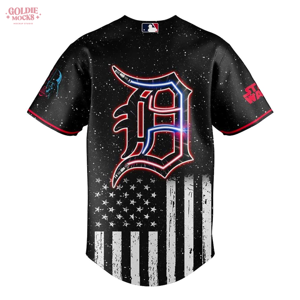 Detroit Tigers Celebrating Star War Night 2025 Special Jersey Detroit Tigers Celebrating Star War Night 2025 Special Jersey