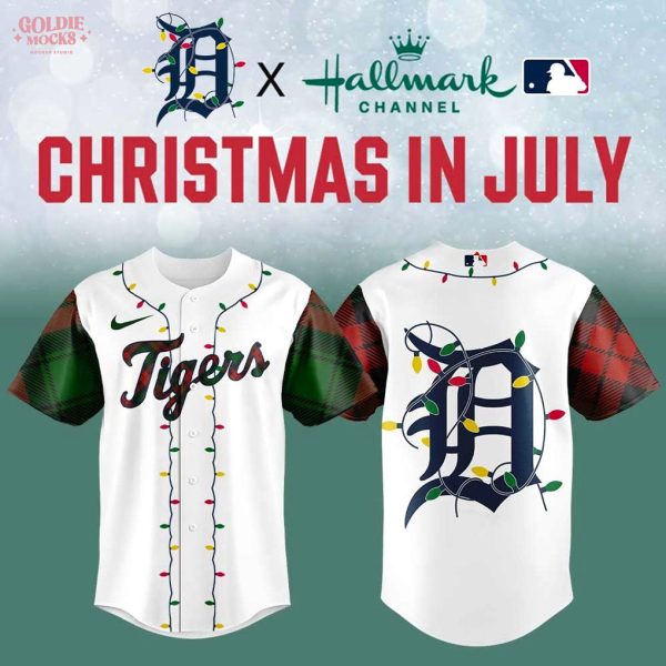 Detroit Tigers Christmas in July 2025 For Fans Jersey