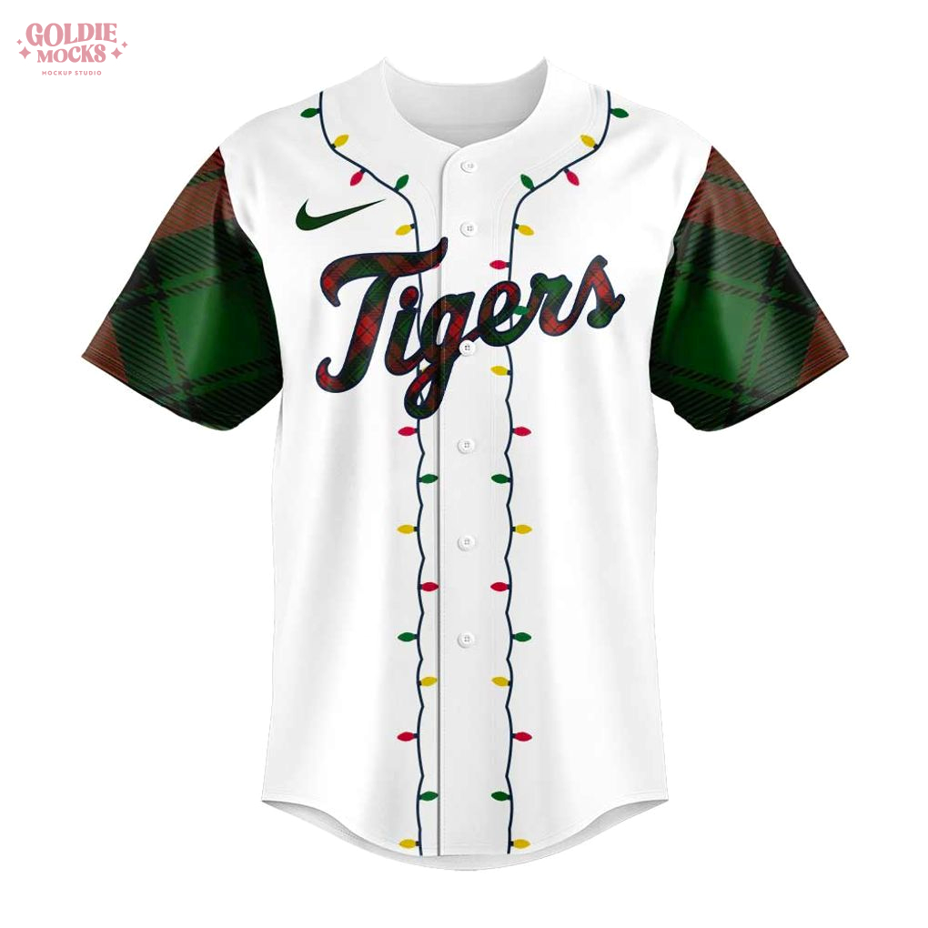 Detroit Tigers Christmas in July 2025 For Fans Jersey Detroit Tigers Christmas in July 2025 For Fans Jersey