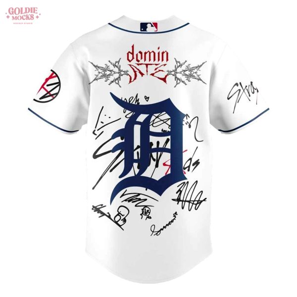 Detroit Tigers x Stray Kids ATE Tour Signature All Team For Fans 2025 Jersey