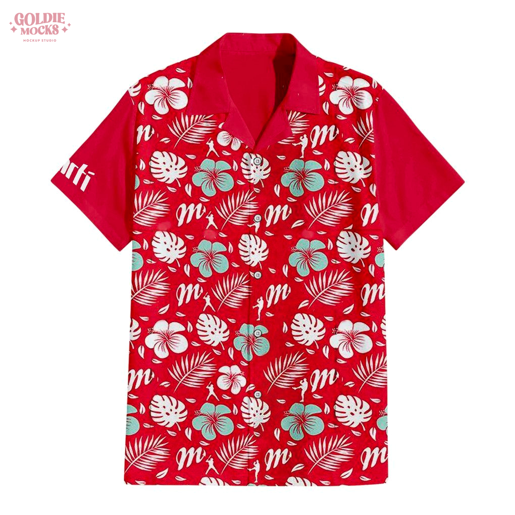 Diablos Rojos del México Happy Father Day 2025 For Father Hawaiian Shirt Diablos Rojos del México Happy Father Day 2025 For Father Hawaiian Shirt
