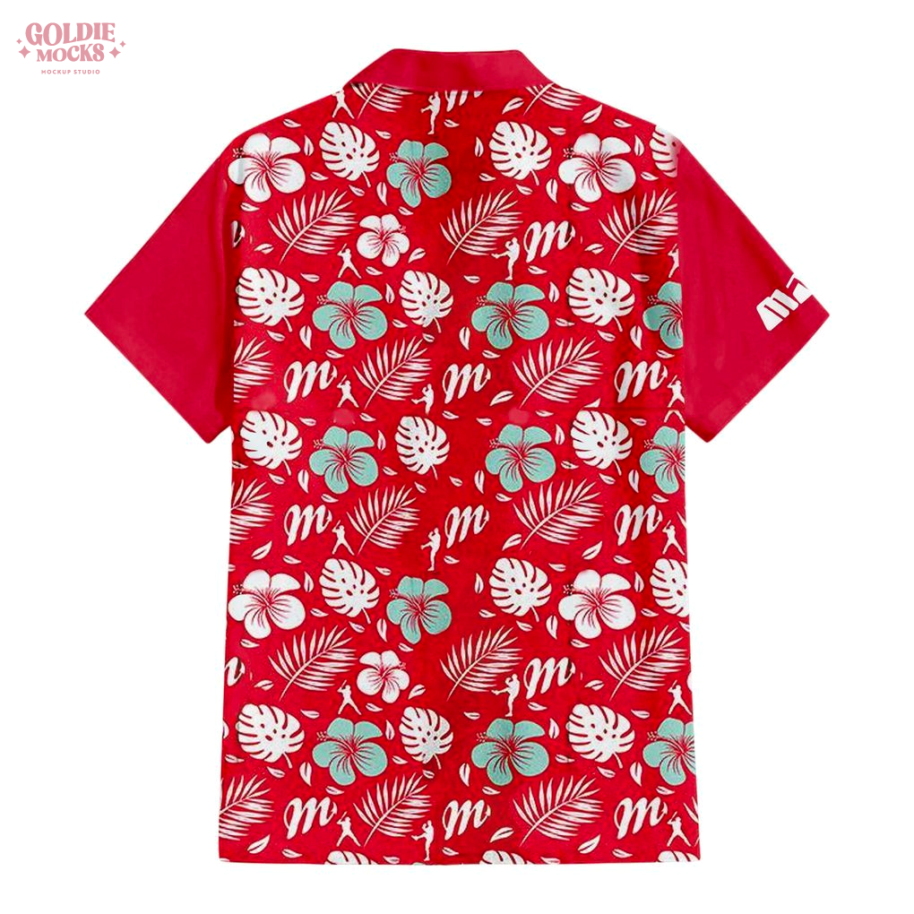 Diablos Rojos del México Happy Father Day 2025 For Father Hawaiian Shirt Diablos Rojos del México Happy Father Day 2025 For Father Hawaiian Shirt