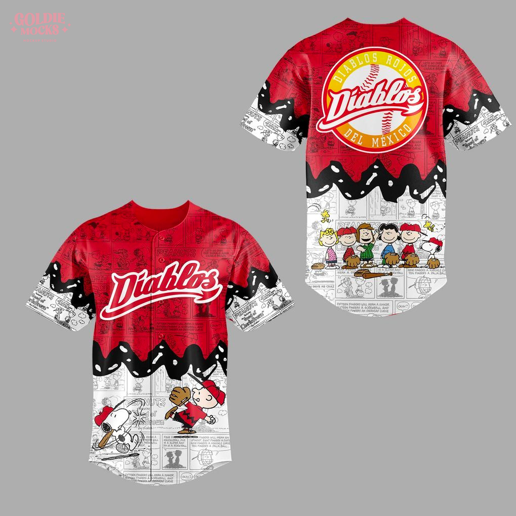 Diablos Rojos del México x Peanuts 2025 New Jersey Diablos Rojos del México x Peanuts 2025 New Jersey
