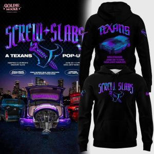 DJ Screw x Houston Texans Exclusive For Fans 2025 Hoodie