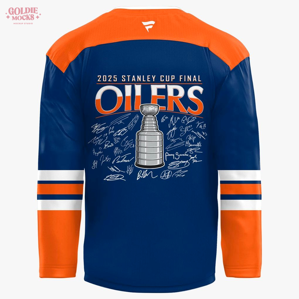Edmonton Oilers 2025 Stanley Cup Champions 2025 For Fans Hockey Jersey Edmonton Oilers 2025 Stanley Cup Champions 2025 For Fans Hockey Jersey