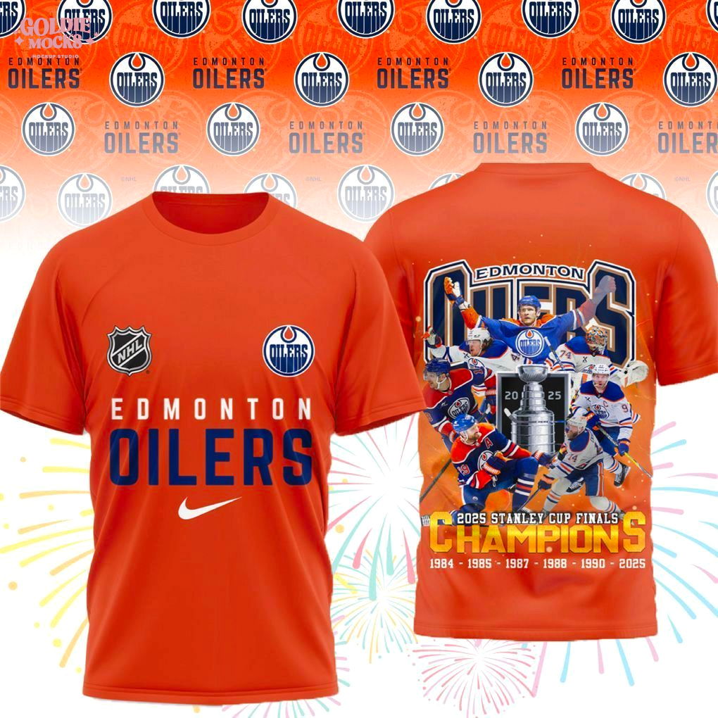 Edmonton Oilers 2025 Stanley Cup Champions For Fans T-Shirt Edmonton Oilers 2025 Stanley Cup Champions For Fans T-Shirt