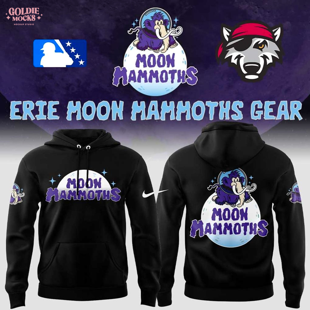 Erie SeaWolves Moon Mammoths Gear 2025 Hoodie Erie SeaWolves Moon Mammoths Gear 2025 Hoodie