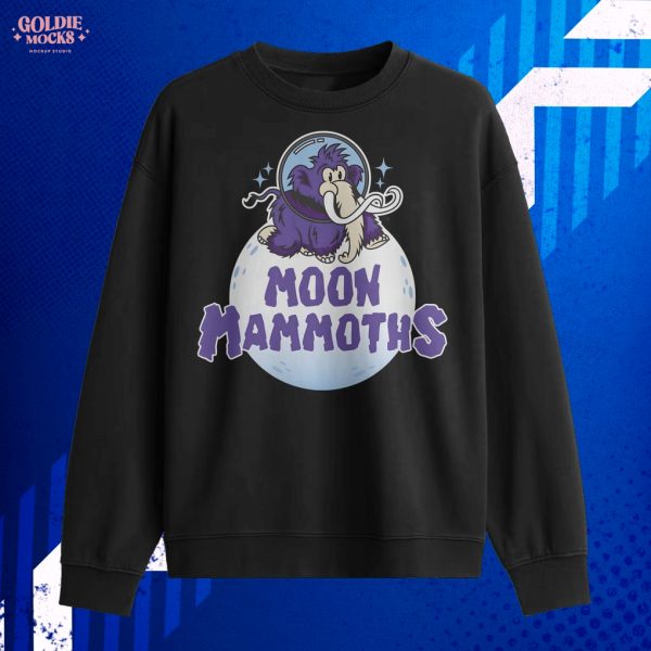 Erie SeaWolves Moon Mammoths Gear 2025 T-Shirt