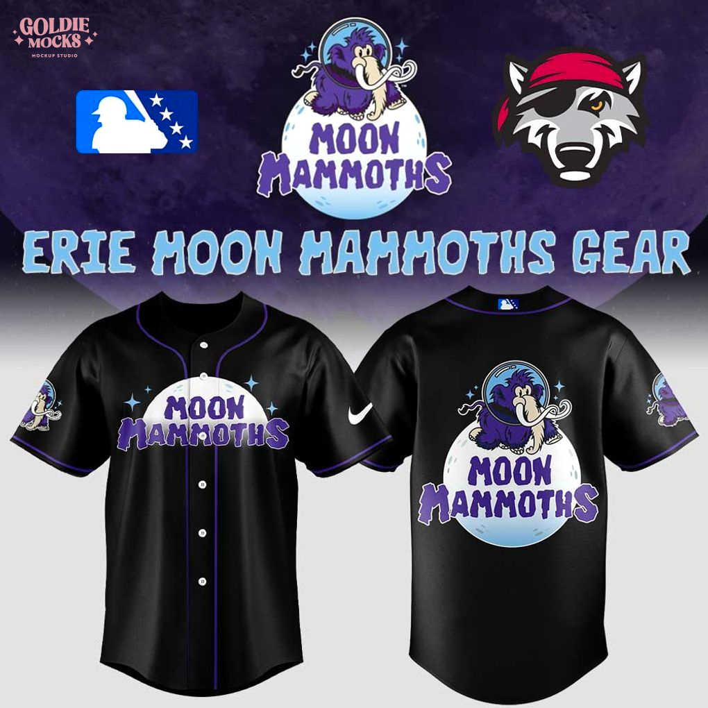 Erie SeaWolves Moon Mammoths Gear New Edition 2025 Jersey Erie SeaWolves Moon Mammoths Gear New Edition 2025 Jersey