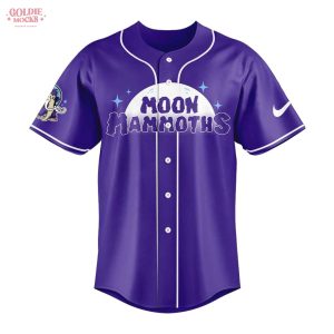 Erie SeaWolves Moon Mammoths Gear New Edition 2025 Purple Jersey