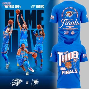Exclusive Oklahoma City Thunder 2025 Finals Champions T-Shirt