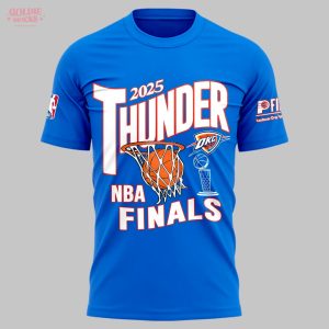 Exclusive Oklahoma City Thunder 2025 Finals Champions T-Shirt