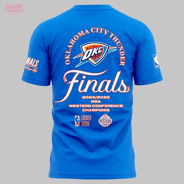Exclusive Oklahoma City Thunder 2025 Finals Champions T-Shirt