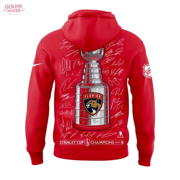 Florida Panthers 2025 Stanley Cup Champions Hoodie