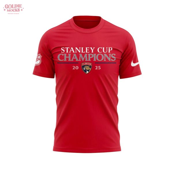 Florida Panthers 2025 Stanley Cup Champions Special T-Shirt