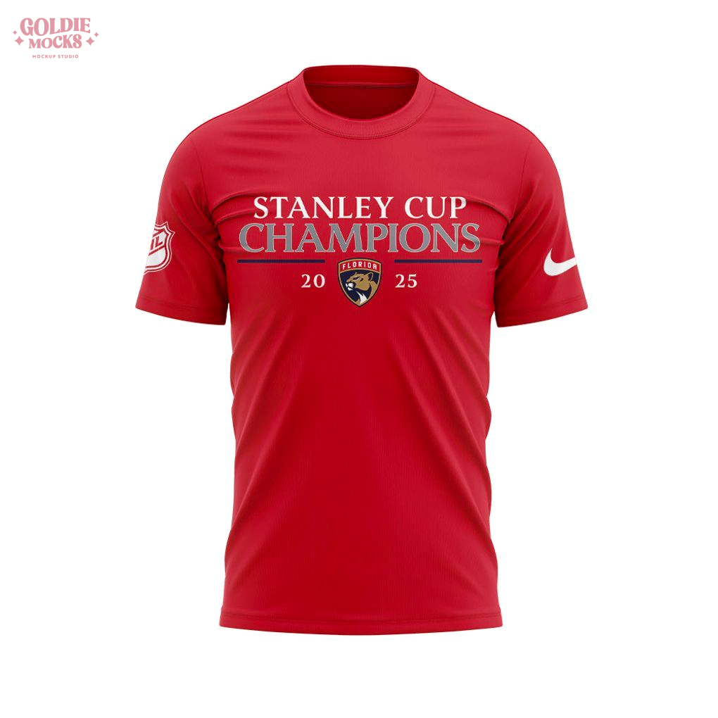 Florida Panthers 2025 Stanley Cup Champions Special T-Shirt Florida Panthers 2025 Stanley Cup Champions Special T-Shirt
