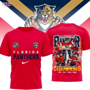 Florida Panthers 2025 Stanley Cup Finals Champions Special T-Shirt