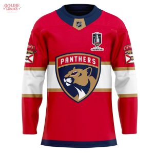 Florida Panthers Back to Back 2025 Stanley Cup Champions Limited Edition Hockey Jersey