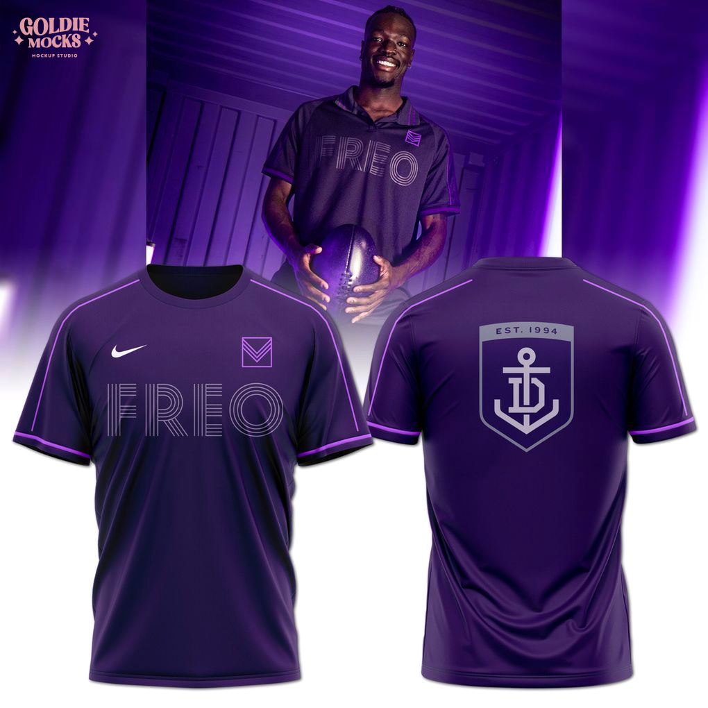 Fremantle Dockers Stealth Collection 2025 Shirt Fremantle Dockers Stealth Collection 2025 Shirt