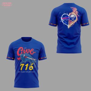 Give 716 Celebration Your City Your Teams Your Cause Buffalo 2025 T-Shirt