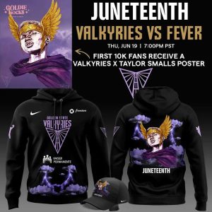 Golden State Valkyries x Juneteenth 2025 For Fans Hoodie