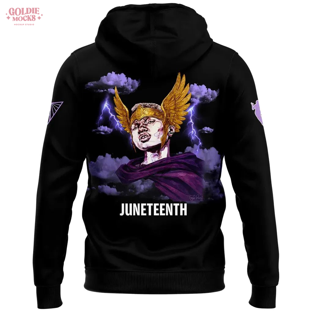 Golden State Valkyries x Juneteenth 2025 For Fans Hoodie Golden State Valkyries x Juneteenth 2025 For Fans Hoodie