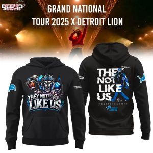Grand National Tour 2025 x Lions For Fans Black Hoodie