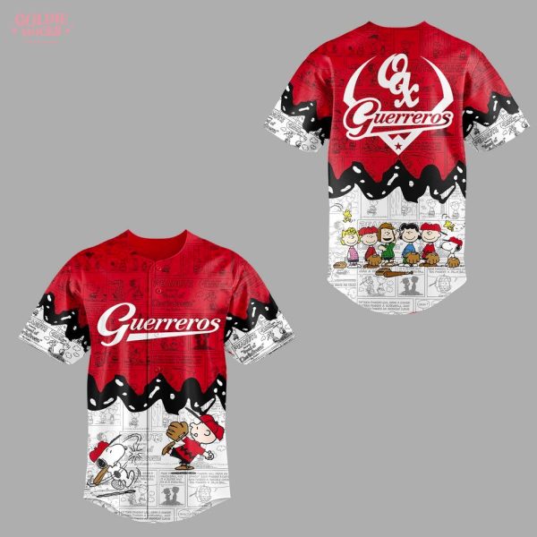 Guerreros x Peanuts 2025 Baseball Jersey