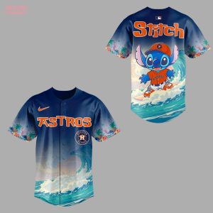 Houston Astron x Stitch Aloha 2025 Jersey
