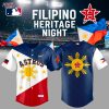 Seattle Mariners Celebrating Filipino Heritage Night 2025 Jersey