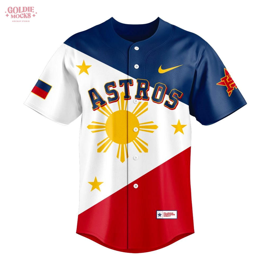 Houston Astros Celebrating Filipino Heritage Night 2025 Jersey Houston Astros Celebrating Filipino Heritage Night 2025 Jersey