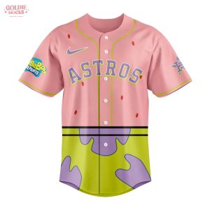 Houston Astros SpongeBob SquarePants 2025 Jersey