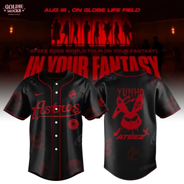 Houston Astros x ATEEZ 2025 World Tour In Your Fantasy Jersey