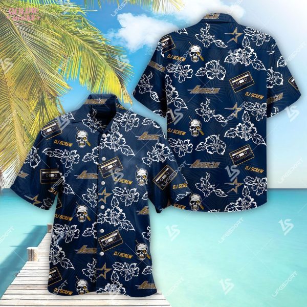Houston Astros x DJ Screw Limited Edition 2025 Hawaii Shirt