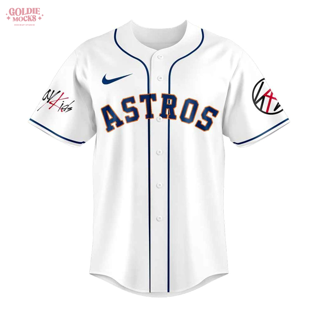 Houston Astros x Stray Kids ATE Tour Signature All Team For Fans 2025 Jersey Houston Astros x Stray Kids ATE Tour Signature All Team For Fans 2025 Jersey