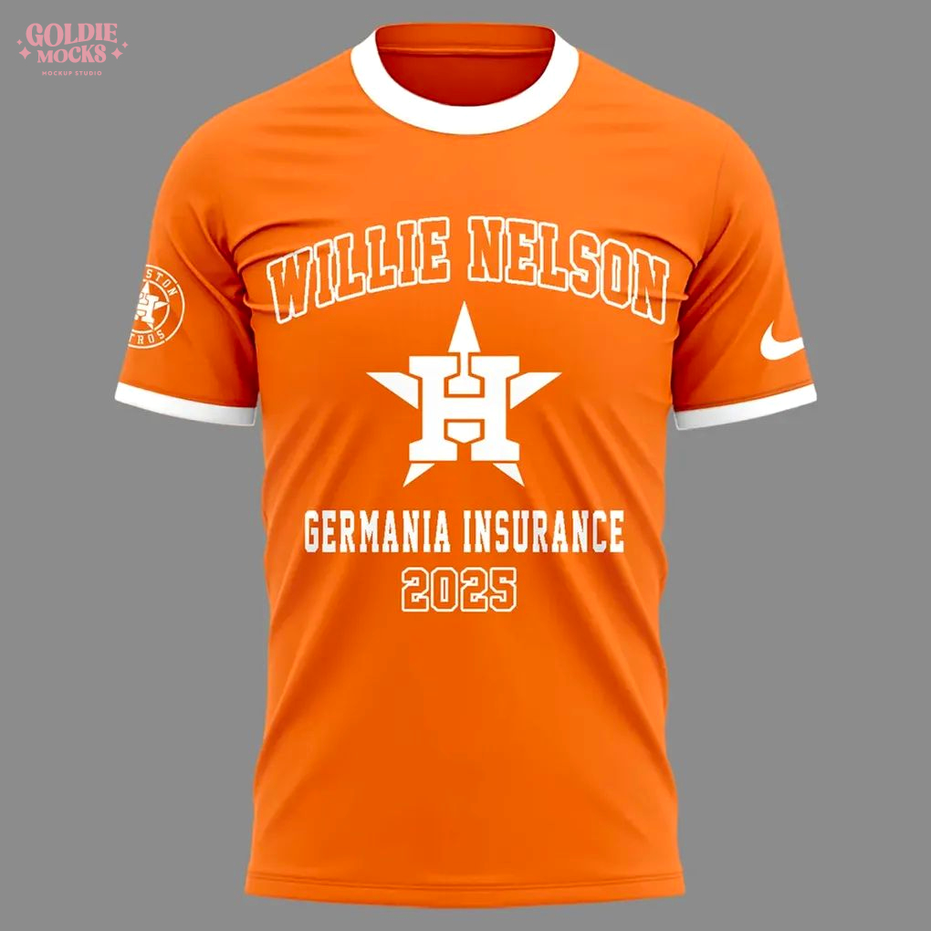 Houston Astros x Willie Nelson's Tour 2025 T-Shirt Houston Astros x Willie Nelson's Tour 2025 T-Shirt