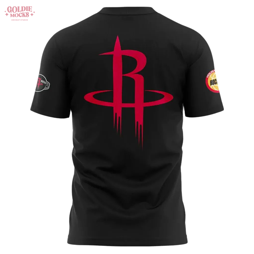 Houston Rockets x Donkeeboy Art 2025 T-Shirt Houston Rockets x Donkeeboy Art 2025 T-Shirt