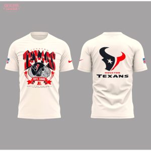 Houston Texans EST 2002 Special New Edition 2025 T-Shirt