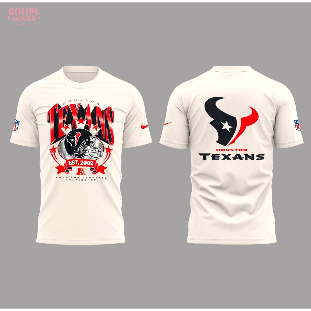 Houston Texans EST 2002 Special New Edition 2025 T-Shirt Houston Texans EST 2002 Special New Edition 2025 T-Shirt