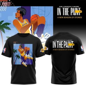 In the Paint Los Angeles Lakers T-Shirt