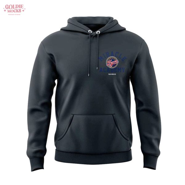 Indiana Fever x Miracle Academy Gray 2025 Hoodie