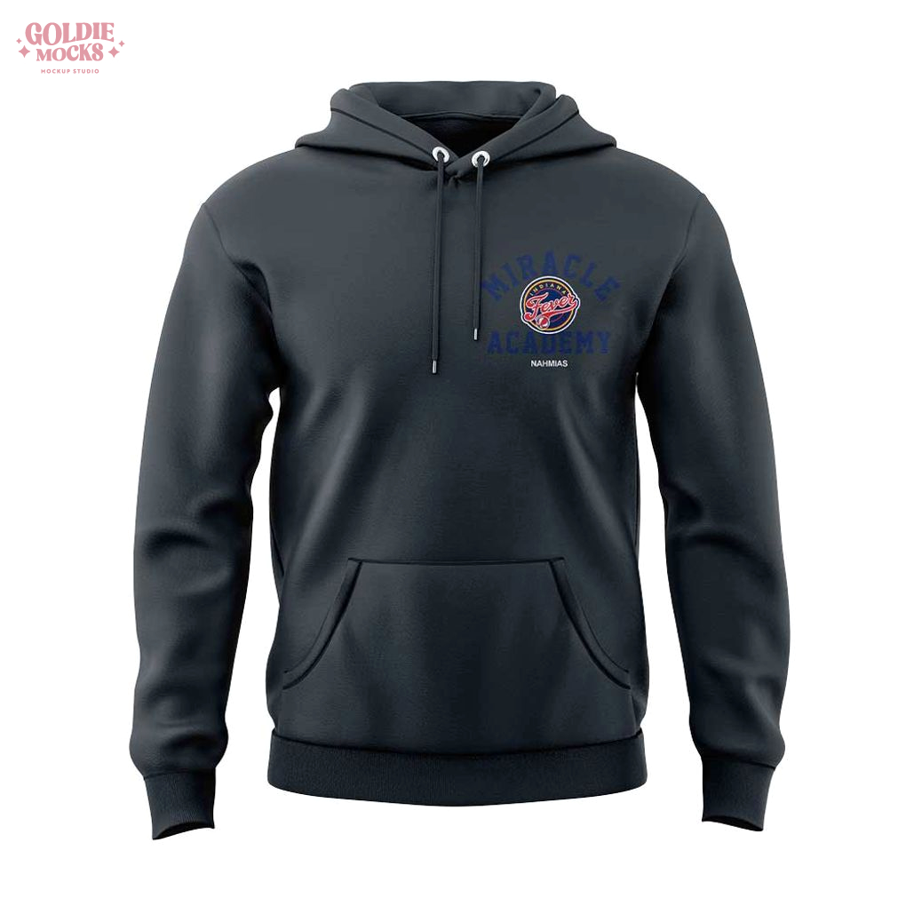 Indiana Fever x Miracle Academy Gray 2025 Hoodie Indiana Fever x Miracle Academy Gray 2025 Hoodie