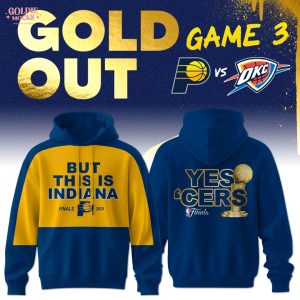 Indiana Hustle Gold Out Game 3 But This Is Indiana 2025 T-Shirt