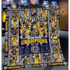 Indiana Pacers Champions 2024-2025 Premium Edition Fleece Blanket