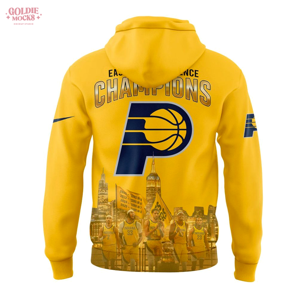 Indiana Pacers Eastern Conference Champions 2025 For Fans Hoodie Indiana Pacers Eastern Conference Champions 2025 For Fans Hoodie